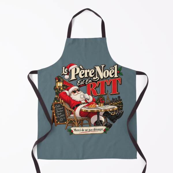 Item preview, Le Père Noël Est En RTT – French Christmas Humor designed and sold by warlistop.