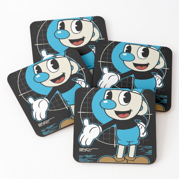 Item preview, Mugman Cuphead Techwear Gamer Graphic Tee designed and sold by Senpaiwaves.