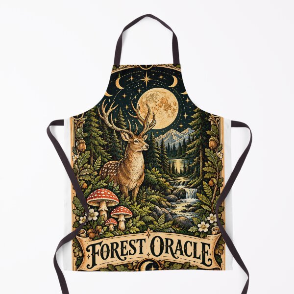Item preview, Forest Oracle Vintage Woodland Tarot designed and sold by MysticCanvasAi.