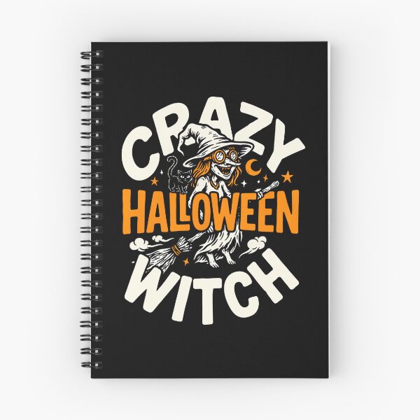 Item preview, Crazy Halloween Witch Funny Spooky Gift designed and sold by Say It With Ink.