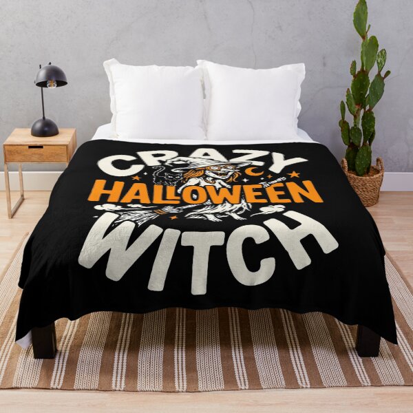 Item preview, Crazy Halloween Witch Funny Spooky Gift designed and sold by Say It With Ink.