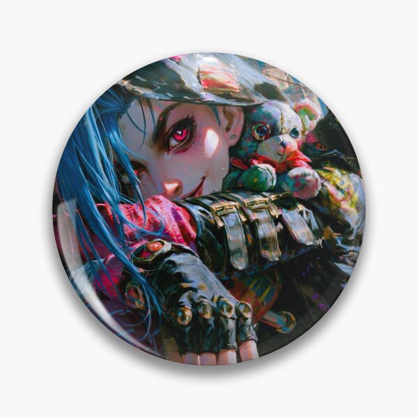 Item preview, Jinx Shy Vibes - Fantasy Anime art  designed and sold by Delerat7.