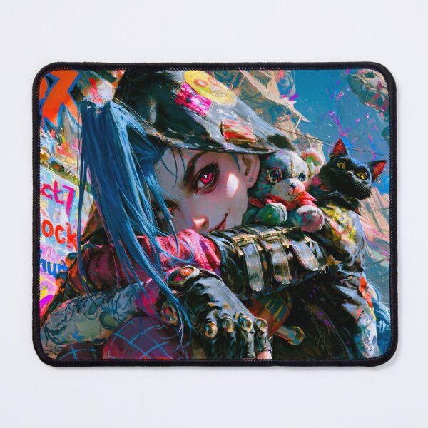 Item preview, Jinx Shy Vibes - Fantasy Anime art  designed and sold by Delerat7.