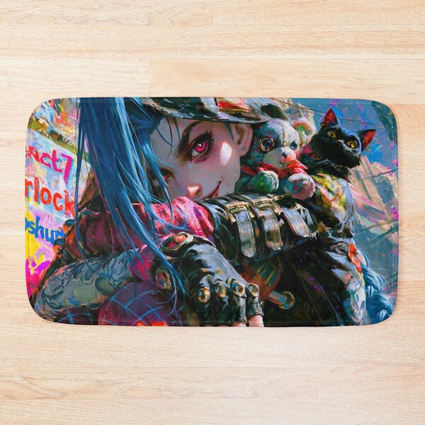 Item preview, Jinx Shy Vibes - Fantasy Anime art  designed and sold by Delerat7.