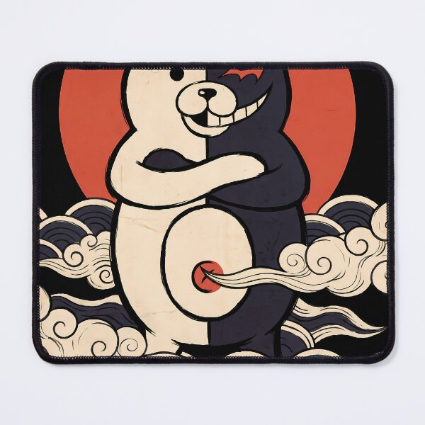 Item preview, Monokuma Danganronpa Ukiyo-e Gaming Graphic Tee designed and sold by Senpaiwaves.