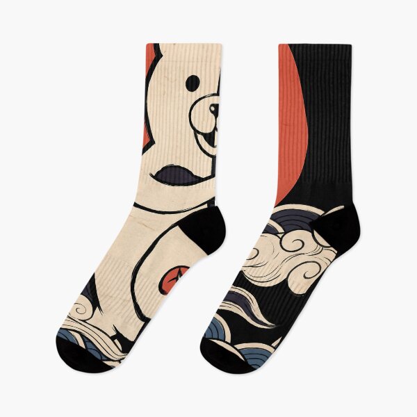 Item preview, Monokuma Danganronpa Ukiyo-e Gaming Graphic Tee designed and sold by Senpaiwaves.