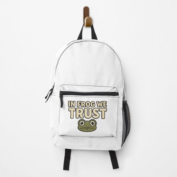 Item preview, IN FROG WE TRUST Bold Protest Art designed and sold by ArtDesignTp.
