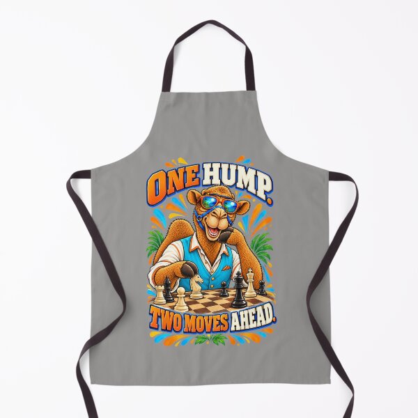 Item preview, One Hump. Two Moves Ahead – Funny Lifestyle and Pets T-Shirt – Funny Camel T-Shirt Animal Graphic Camel T-Shirt designed and sold by Camel & Quirk.