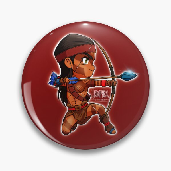 Item preview, Lempira Chibi – El Cacique de Cerquín | Honduran Manga Warrior designed and sold by osman81.