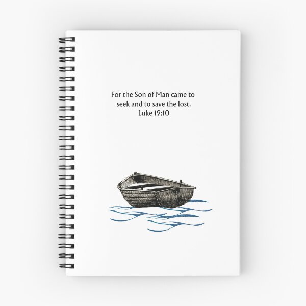 Item preview, Seek And Save The Lost - Luke 19:10 designed and sold by QuietBibleLines.