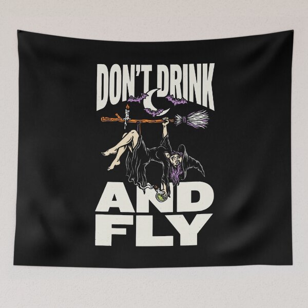 Item preview, Don't Drink And Fly Funny Halloween Gift designed and sold by Say It With Ink.