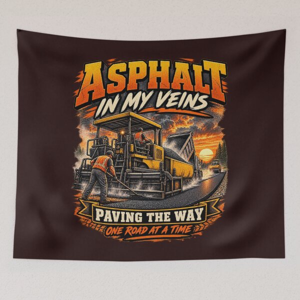 Item preview, Asphalt In My Veins Paving The Way designed and sold by katiecorners.