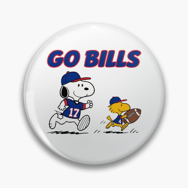 Item preview, Snoopy & Woodstock Buffalo Bills Football Retro F666 designed and sold by GLUVY-THEME.