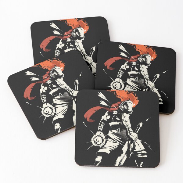 Item preview, The Concierge Dead Cells Sumi-e Video Game Anime Shirt designed and sold by Senpaiwaves.