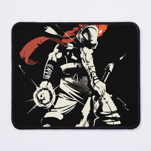Item preview, The Concierge Dead Cells Sumi-e Video Game Anime Shirt designed and sold by Senpaiwaves.