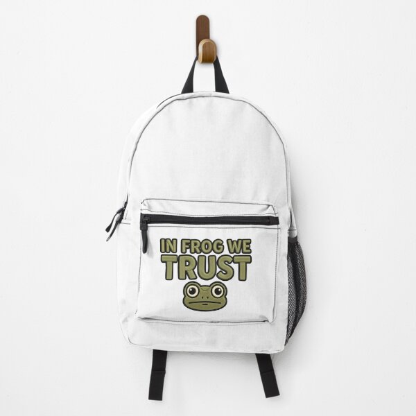 Item preview, Protest Frog IN FROG WE TRUST Art designed and sold by ArtDesignTp.