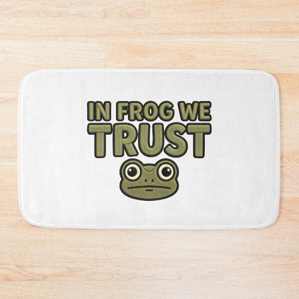 Item preview, Protest Frog IN FROG WE TRUST Art designed and sold by ArtDesignTp.