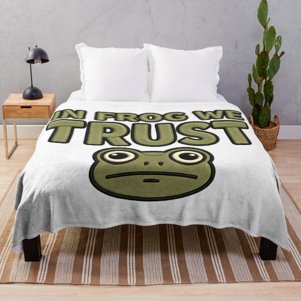 Item preview, Protest Frog IN FROG WE TRUST Art designed and sold by ArtDesignTp.
