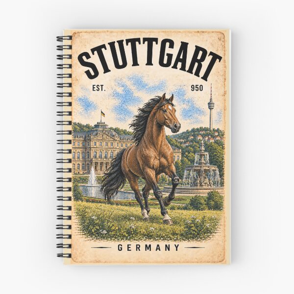 Item preview, Stuttgart Vintage Germany Horse designed and sold by CUBE2024.