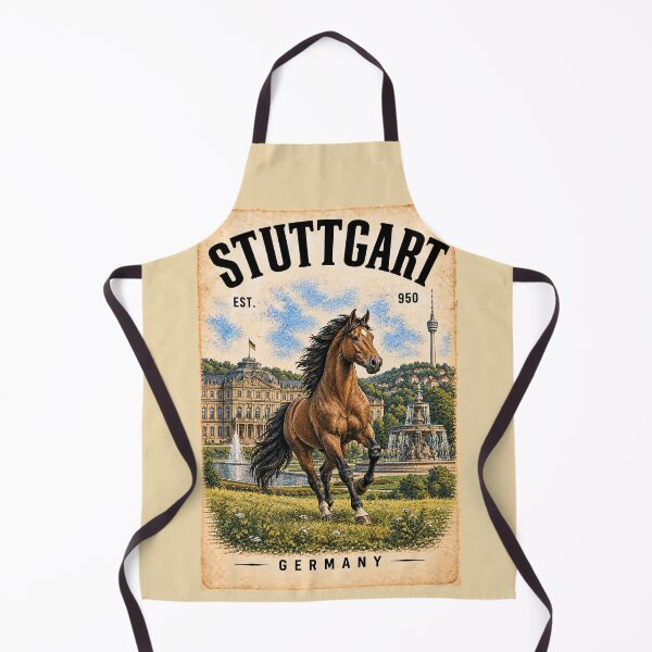 Item preview, Stuttgart Vintage Germany Horse designed and sold by CUBE2024.