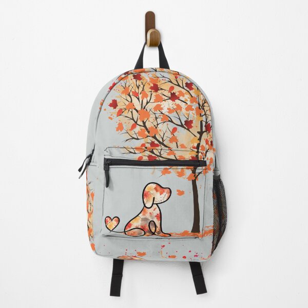 Item preview, Autumn tree of love - dog with heart tail designed and sold by Doodles Down South.