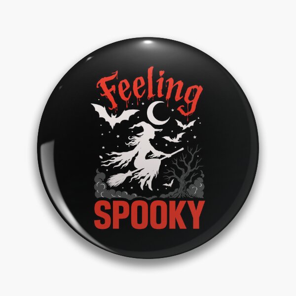 Item preview, Feeling Spooky Witch Flying Broomstick Gift designed and sold by Say It With Ink.