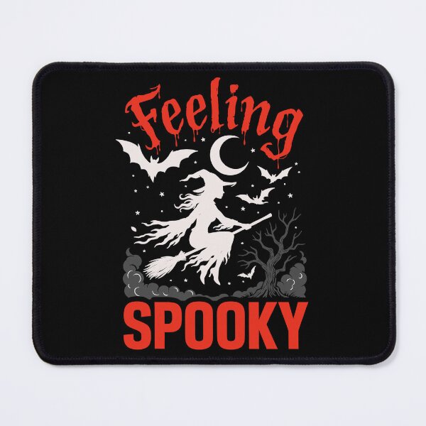 Item preview, Feeling Spooky Witch Flying Broomstick Gift designed and sold by Say It With Ink.