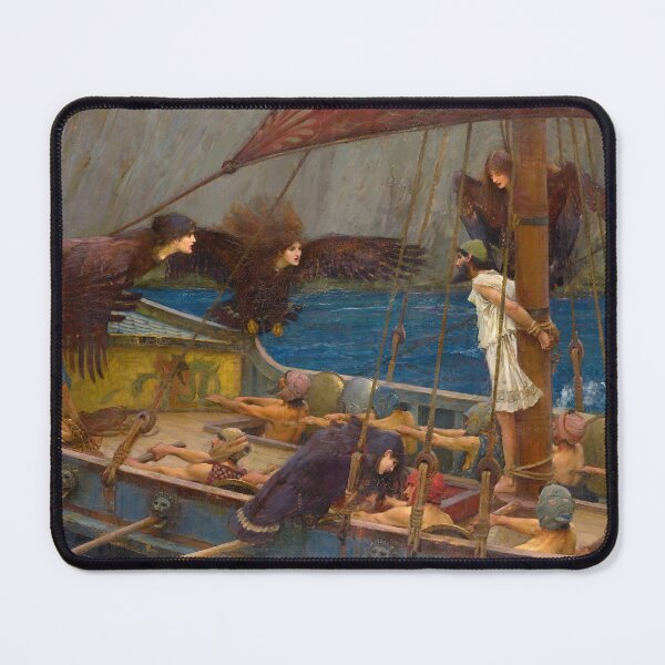 Item preview, Ulysses and the Sirens (1891) - John William Waterhouse designed and sold by SALON DES ARTS.