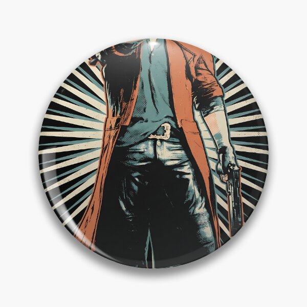 Item preview, Dante Devil May Cry Retro Gamer Graphic Tee designed and sold by Senpaiwaves.