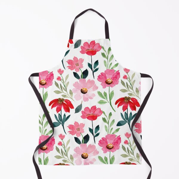 Item preview, Midnight Pink Wildflower Garden designed and sold by VibnWalls.