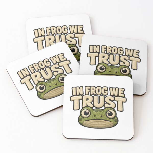 Item preview, IN FROG WE TRUST Protest Art designed and sold by ArtDesignTp.