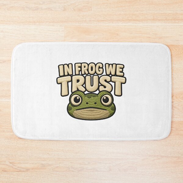 Item preview, IN FROG WE TRUST Protest Art designed and sold by ArtDesignTp.