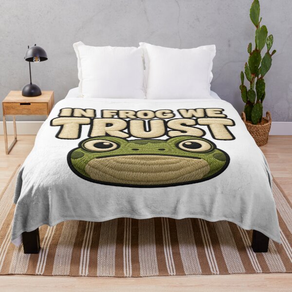 Item preview, IN FROG WE TRUST Protest Art designed and sold by ArtDesignTp.
