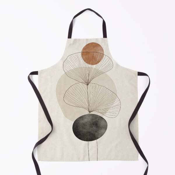 Item preview, Wabi sabi and japandi inspired minimalist abstract herbs designed and sold by filigreedigital.