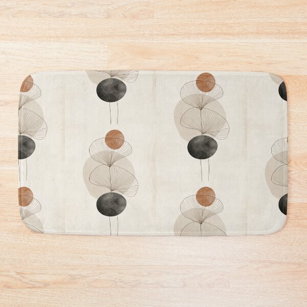 Item preview, Wabi sabi and japandi inspired minimalist abstract herbs designed and sold by filigreedigital.