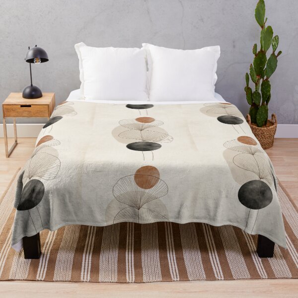 Item preview, Wabi sabi and japandi inspired minimalist abstract herbs designed and sold by filigreedigital.