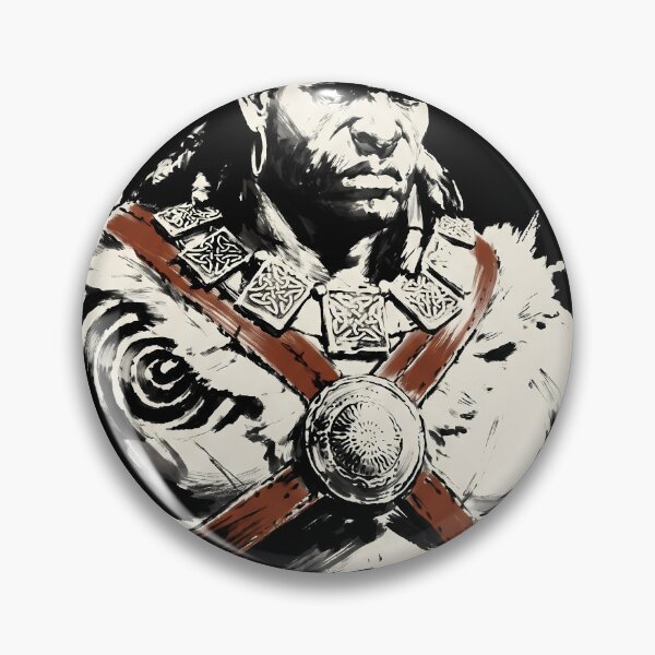 Item preview, The Barbarian Diablo II Sumi-e Video Game Anime Shirt designed and sold by Senpaiwaves.