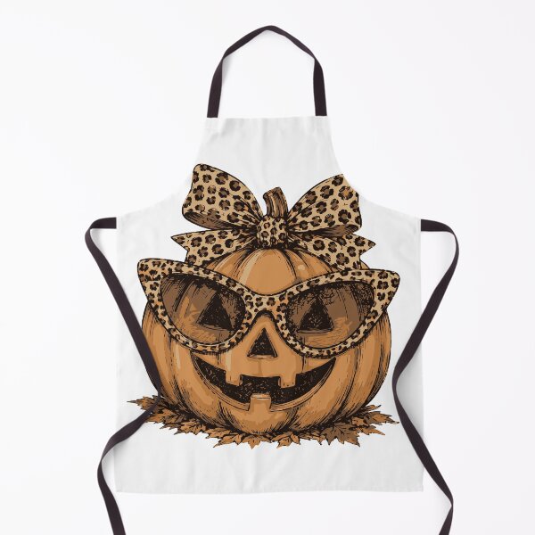 Item preview, Leopard Print Pumpkin Bow Sunglasses Halloween designed and sold by CreativeBrains7.