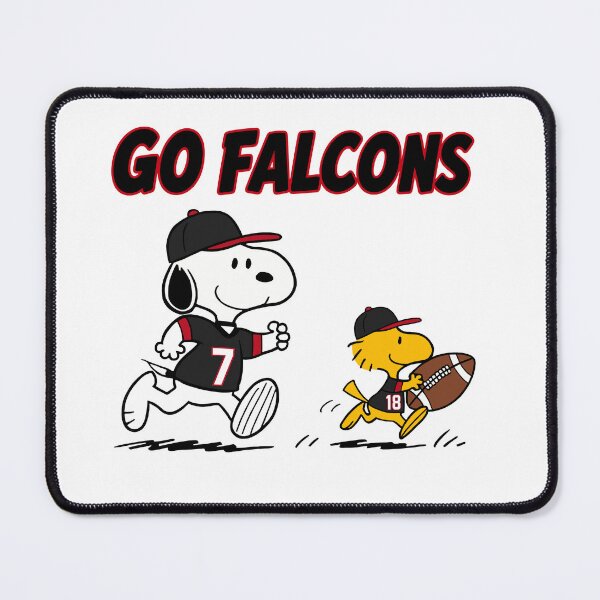 Item preview, Snoopy & Woodstock Atlanta Falcons Football Retro F667 designed and sold by GLUVY-THEME.