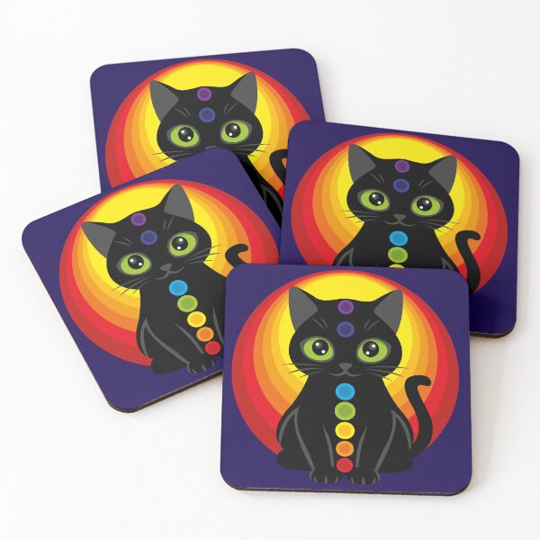 Item preview, Chakra Cat Spiritual Energy in Balance designed and sold by fishdesigns.