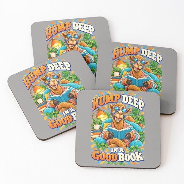 Item preview, Hump Deep in a Good Book – Funny Lifestyle and Pets T-Shirt – Funny Camel T-Shirt Animal Graphic Camel T-Shirt designed and sold by Camel & Quirk.