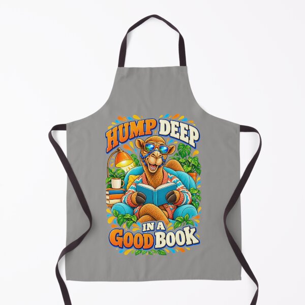 Item preview, Hump Deep in a Good Book – Funny Lifestyle and Pets T-Shirt – Funny Camel T-Shirt Animal Graphic Camel T-Shirt designed and sold by Camel & Quirk.