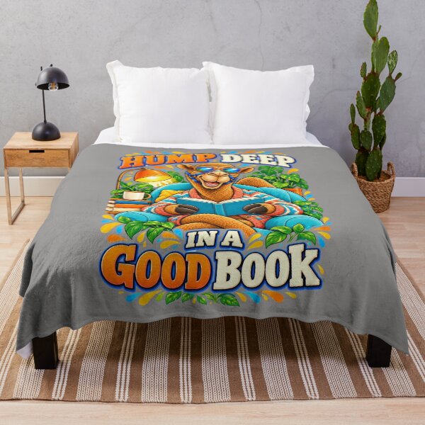 Item preview, Hump Deep in a Good Book – Funny Lifestyle and Pets T-Shirt – Funny Camel T-Shirt Animal Graphic Camel T-Shirt designed and sold by Camel & Quirk.