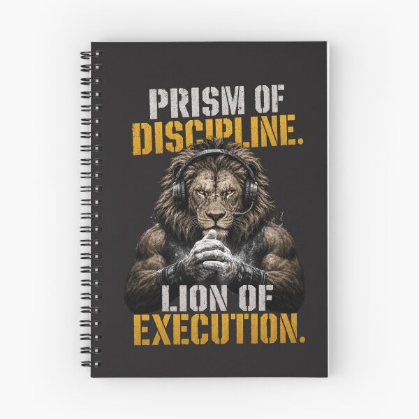 Item preview, Prism of Discipline Lion of Execution Gym Fitness Entrepreneur Motivation Design designed and sold by Bennie Singh.