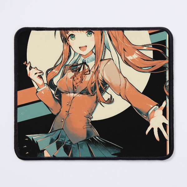 Item preview, Monika Doki Doki Literature Club Retro Gamer Graphic Tee designed and sold by Senpaiwaves.