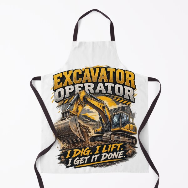 Item preview, Excavator Operator I Dig I Lift I Get It Done Heavy Equipment Shirt designed and sold by katiecorners.