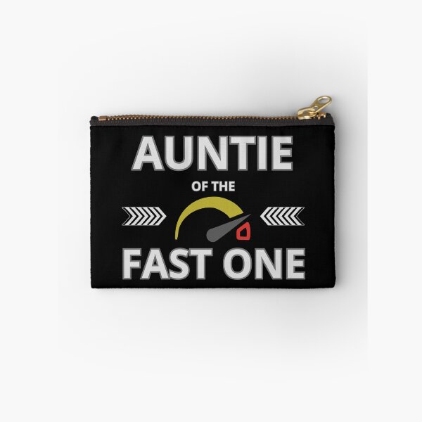 Item preview, Auntie of The Fast One – Funny Race Car Family designed and sold by LadyInEverGreen.