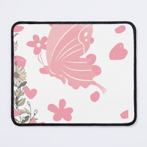 Item preview, Pink Butterfly Flying With Sakura Petals designed and sold by Code&PlayCo..