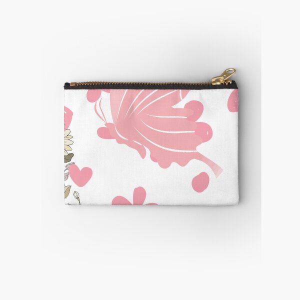 Item preview, Pink Butterfly Flying With Sakura Petals designed and sold by Code&PlayCo..