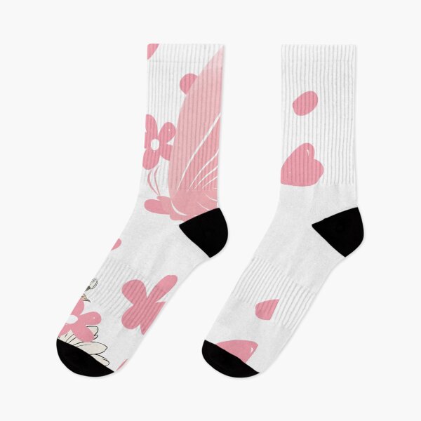 Item preview, Pink Butterfly Flying With Sakura Petals designed and sold by Code&PlayCo..